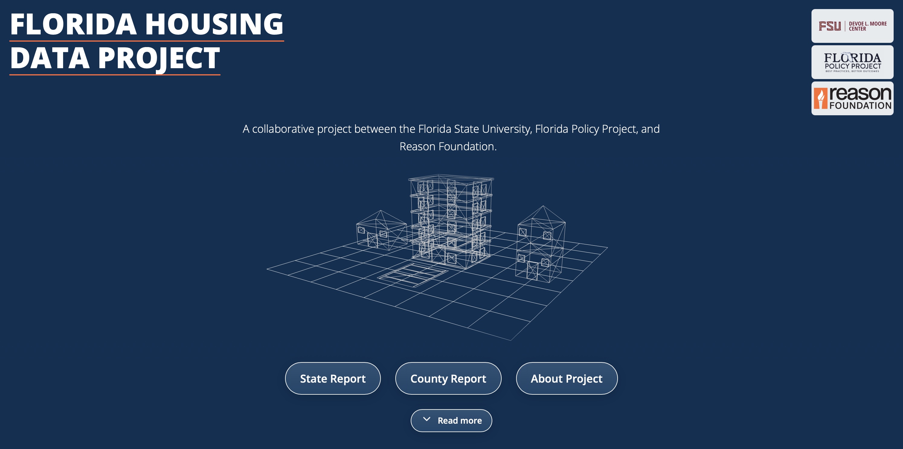 Florida Housing Data Project platform screenshot